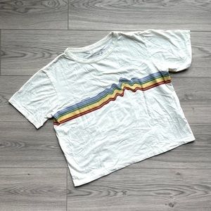 Patagonia Women’s Ridge Rise Stripe Organic Easy Cut Tee